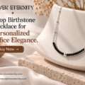 INR 5000,  Buy Now Shop Birthstone Necklace For Personalized Office Elegance