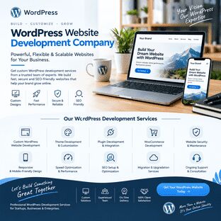 Gurgaon, Web Design & Development, WordPress Website Development Company | Custom WordPress Solutions