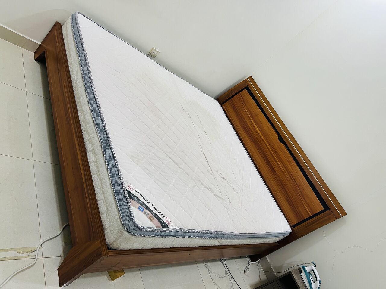 Manama, Furniture, BHD 45,  King Size Bed With Mattress (180 X 200 )
