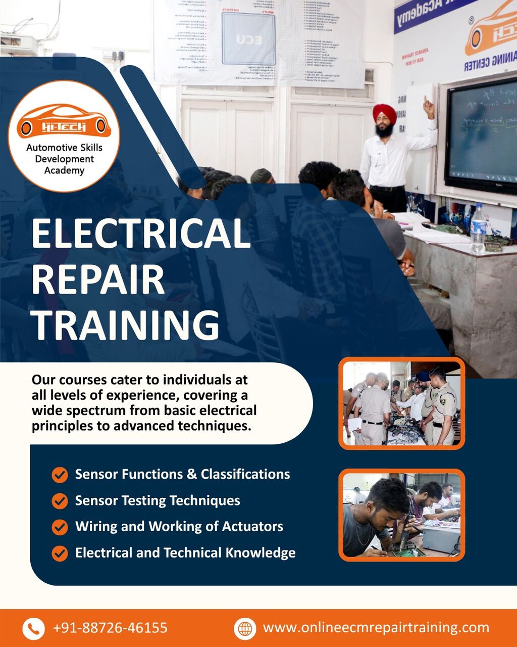 Punjab, Lessons Offered, Automotive & Electrical Training Courses In Khanna