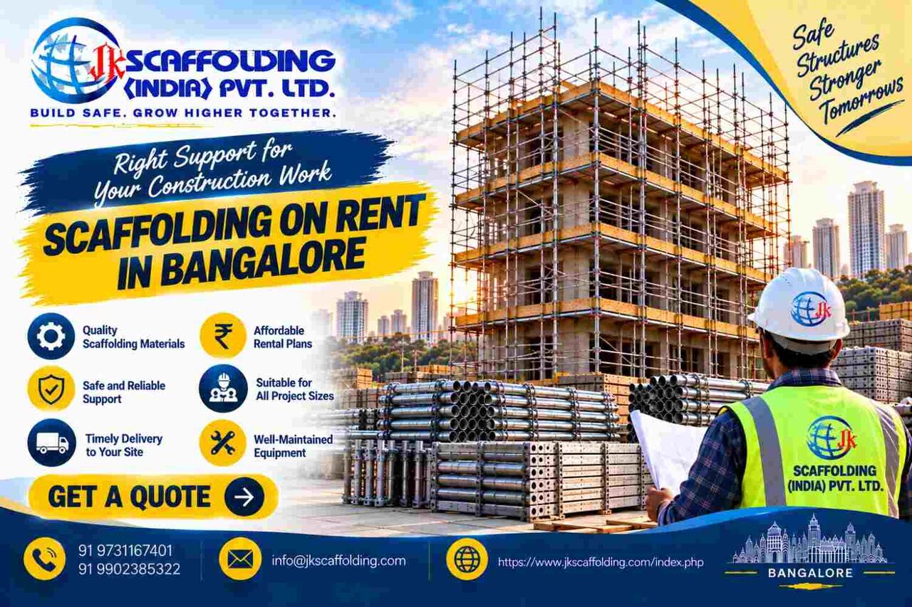 Bangalore, Construction, Scaffolding On Rent In Bangalore