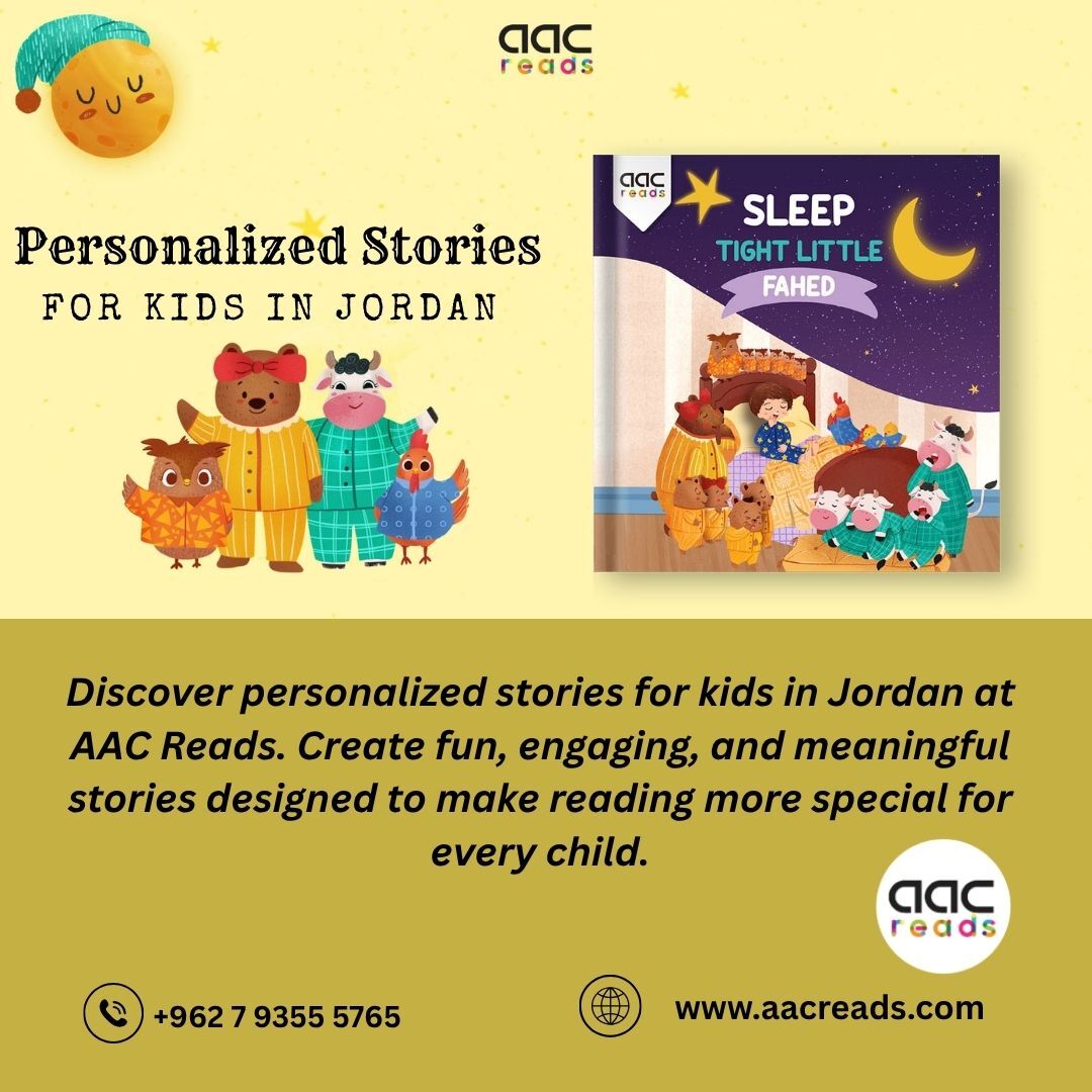 Amman, Books, Personalized Stories For Kids In Jordan