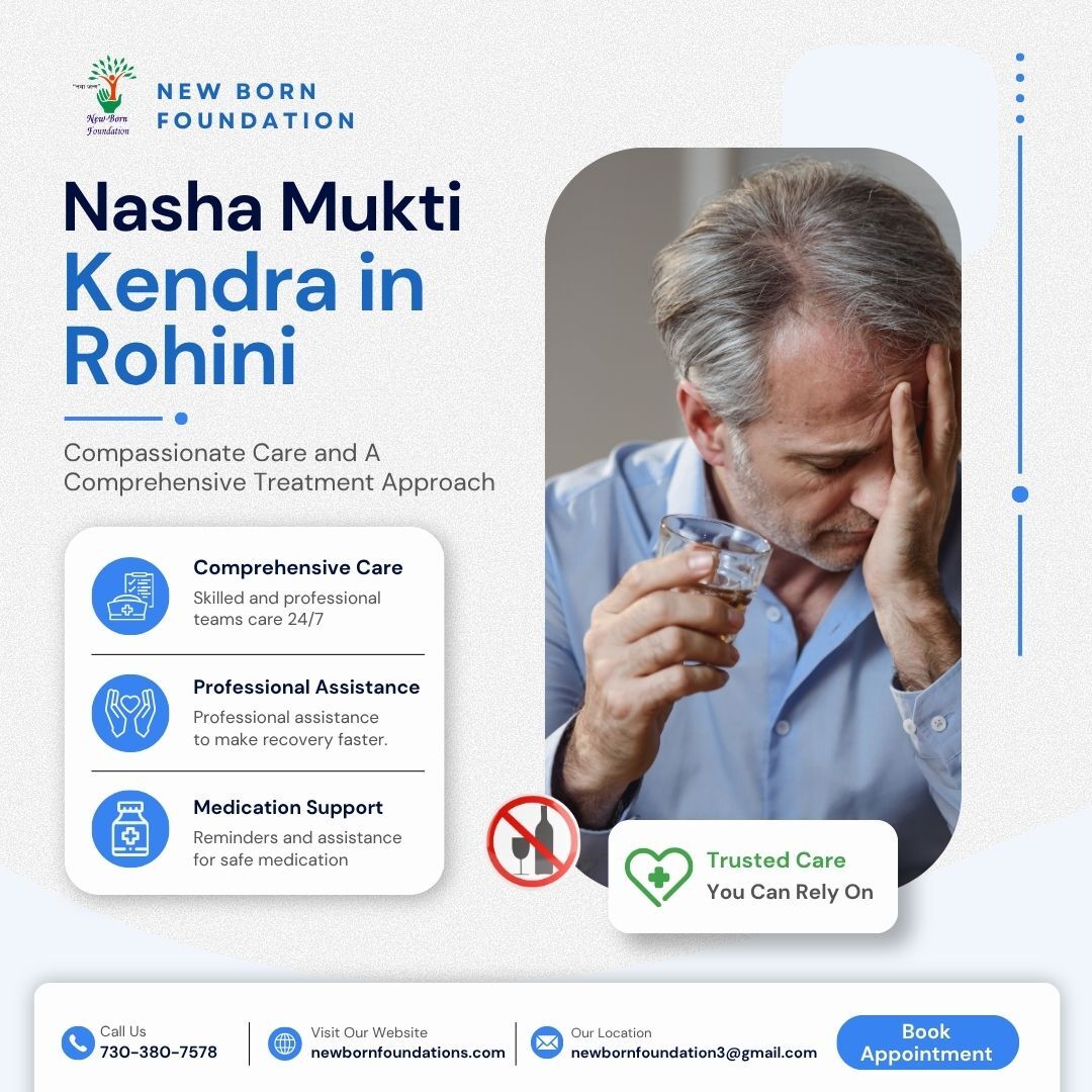 Rohini, Health, Best Nasha Mukti Kendra In Rohini - 24/7 Service