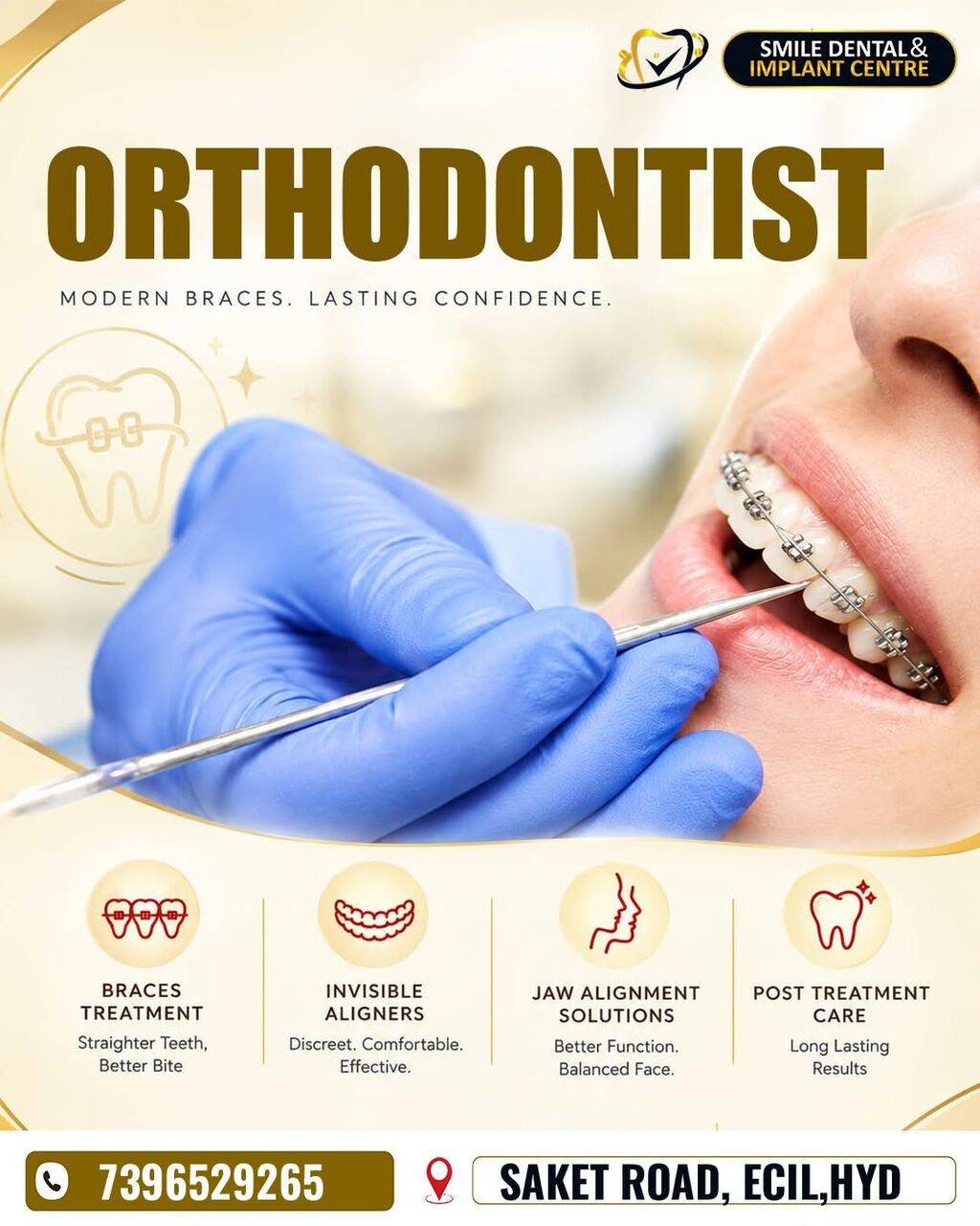 Hyderabad, Dental, Orthodontist In ECIL & AS Rao Nagar: Modern Braces & Clear Aligners