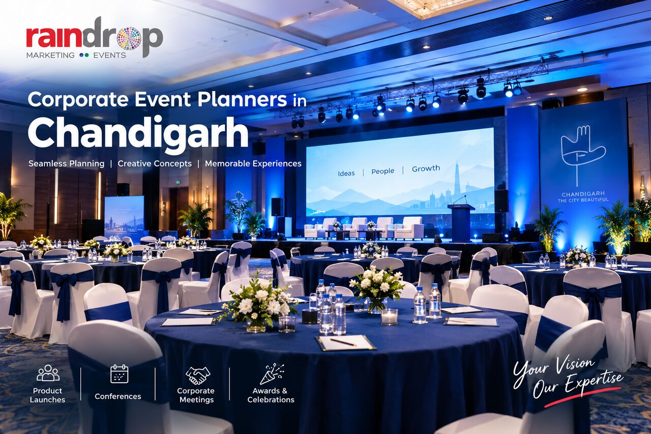 Chandigarh, Events, Corporate Event Planners In Chandigarh | Raindrop Events