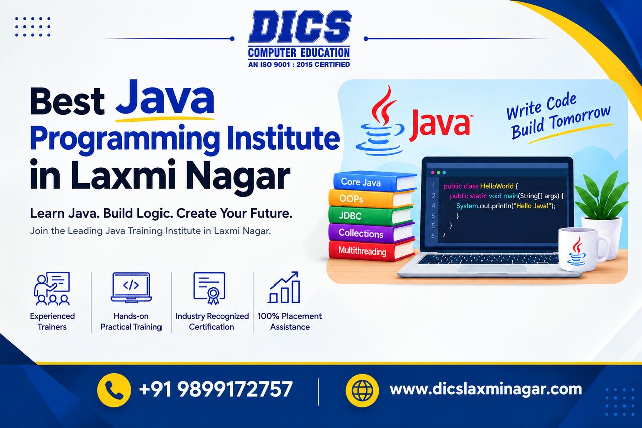 Laxmi Nagar, Education, Best Java Institute In Laxmi Nagar For Practical Java Training