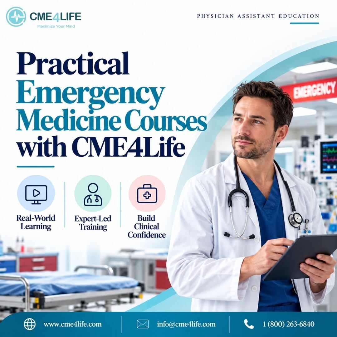 New York, Education, Practical Emergency Medicine Courses With CME4Life