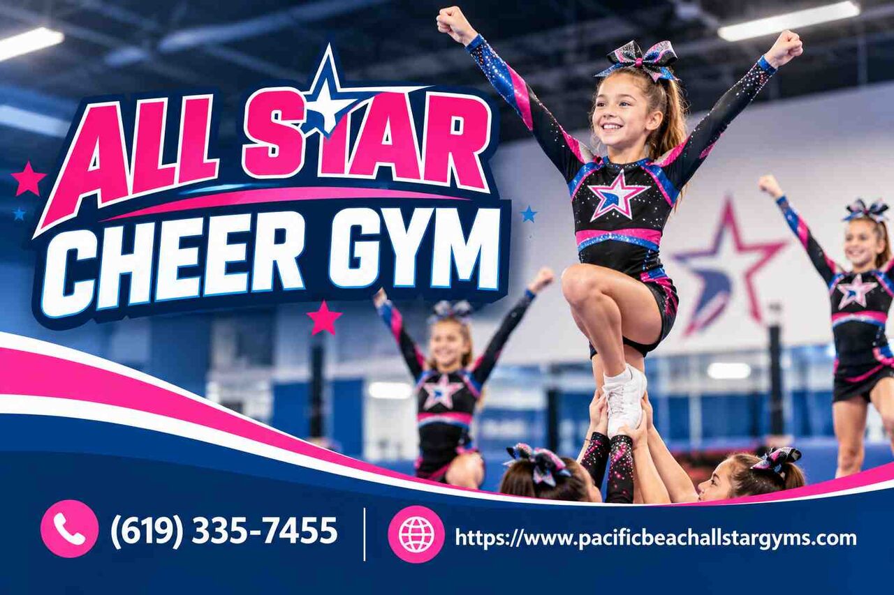 San Diego, Business, All Star Cheer Gym For Fun, Fitness, And Skill Development