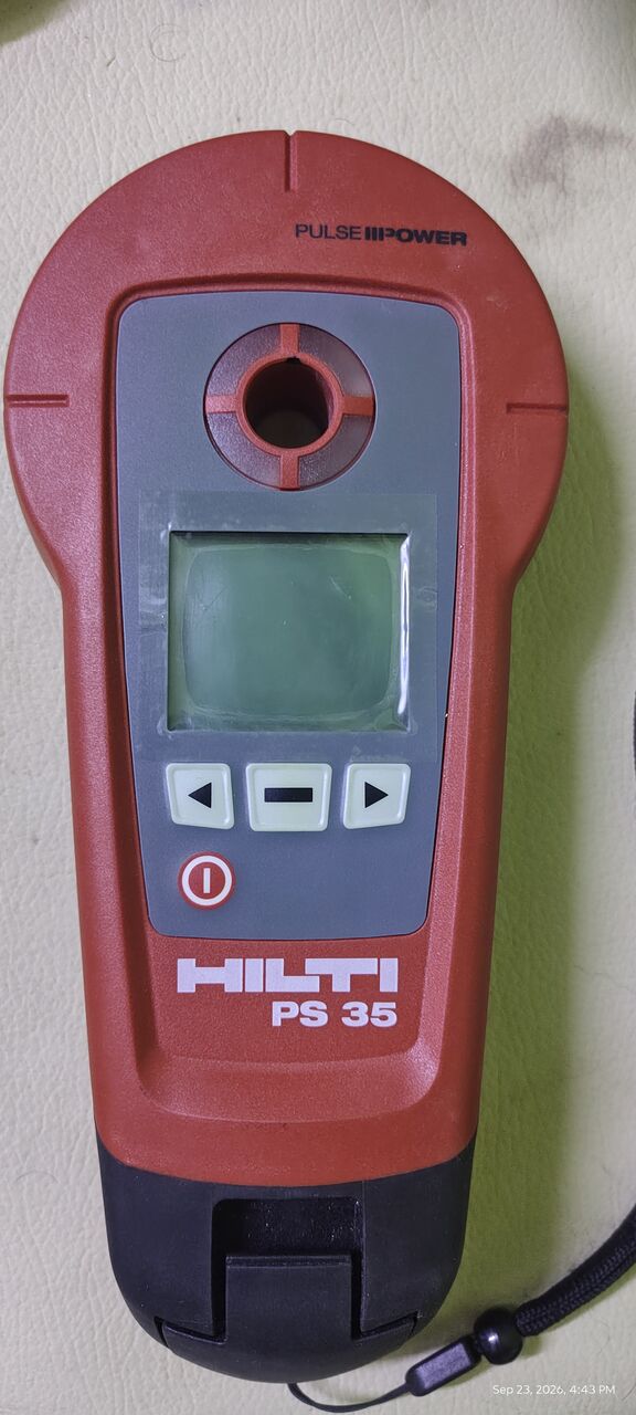 Jeddah, Electrical & Plumbing, SAR 1000,  Sensor Hilti PS35 For Electrical And Plumbing Oipes Finder