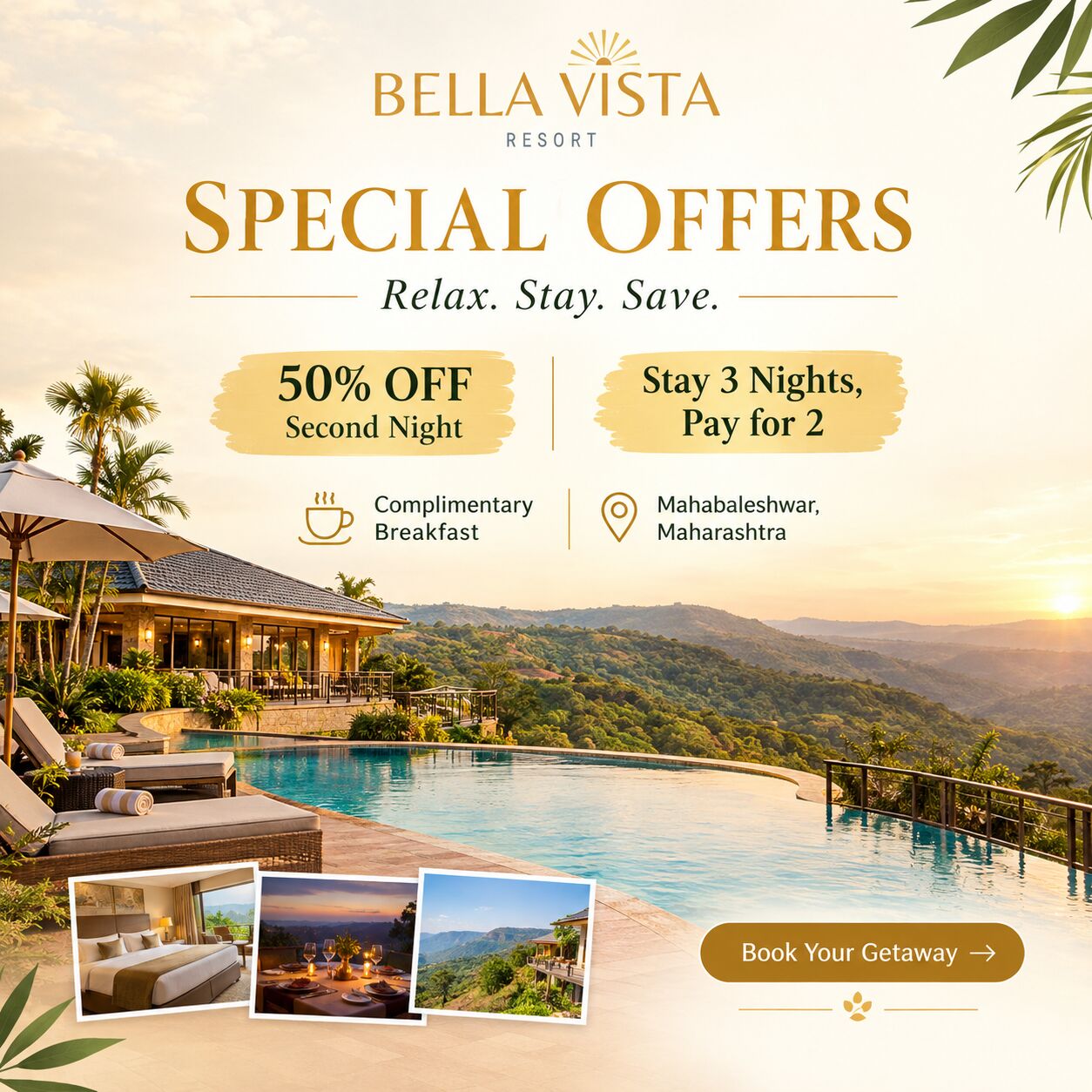 Mumbai, Restaurants, Special Offers At Bella Vista Resort, Mahabaleshwar