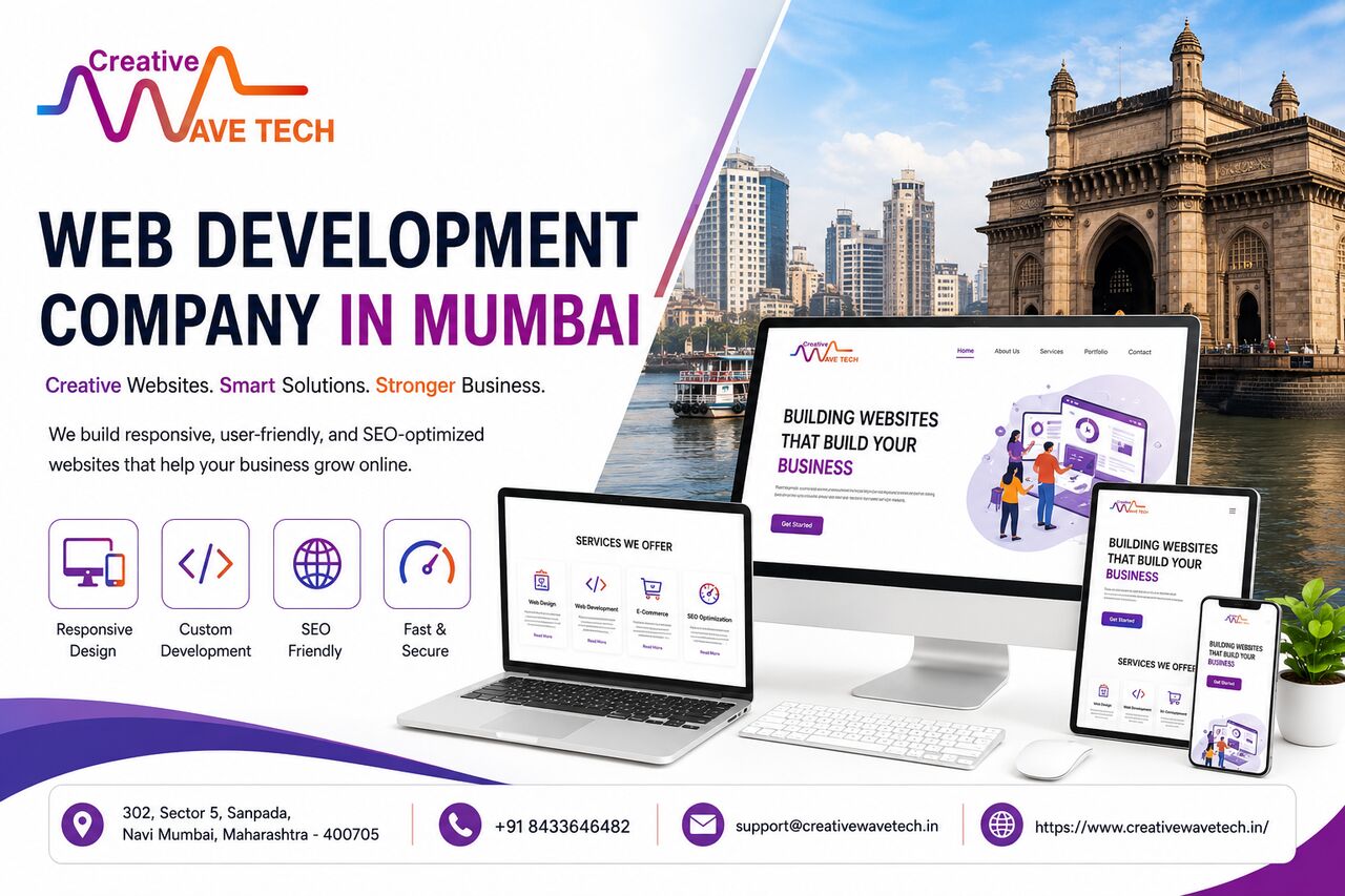 Navi Mumbai, Marketing, Web Development Company In Mumbai | Creative Wave Tech