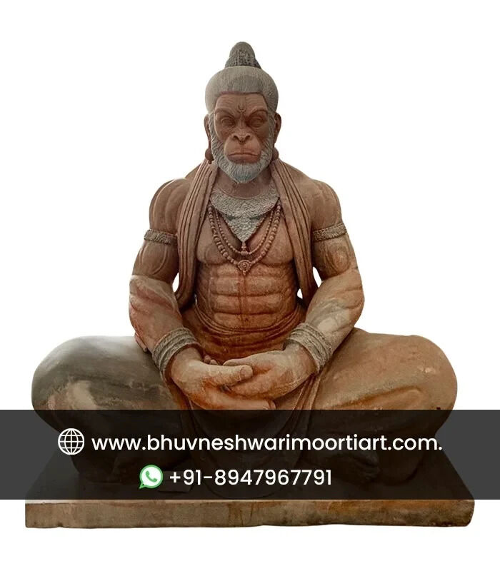 Jaipur, Jewelry, INR 34999,  Premium Dhyan Mudra Meditation Bajrangbali Statue