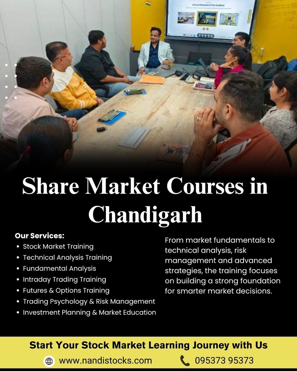 Chandigarh, Education, Share Market Courses In Chandigarh