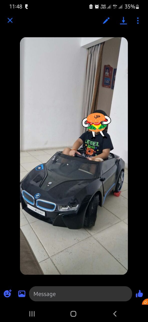 Umm Al Hassam, Toys & Games, BHD 15,  15bd Big Toddler Ride In Car Jaguar And BMW 25BD Both