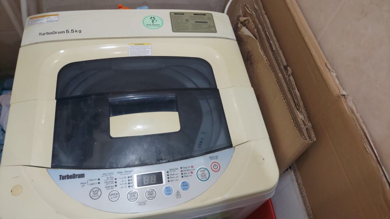 Al Aziziyah, Appliances, SAR 700,  5.5 KG Washing Machine