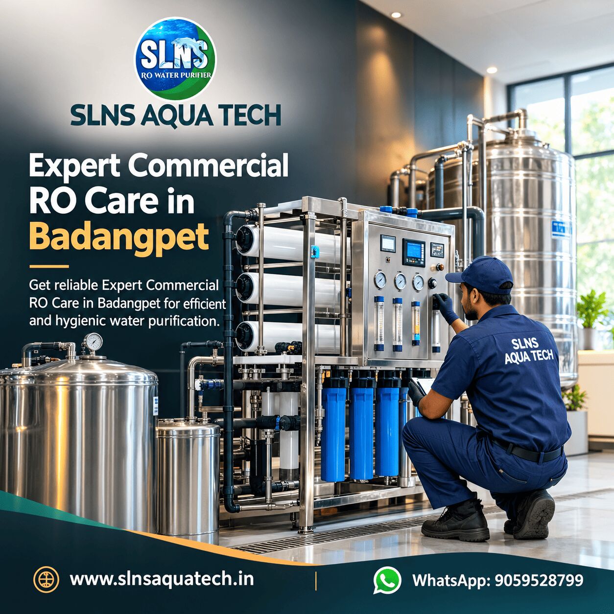 Mumbai, Household, Expert Commercial RO Care In Badangpet