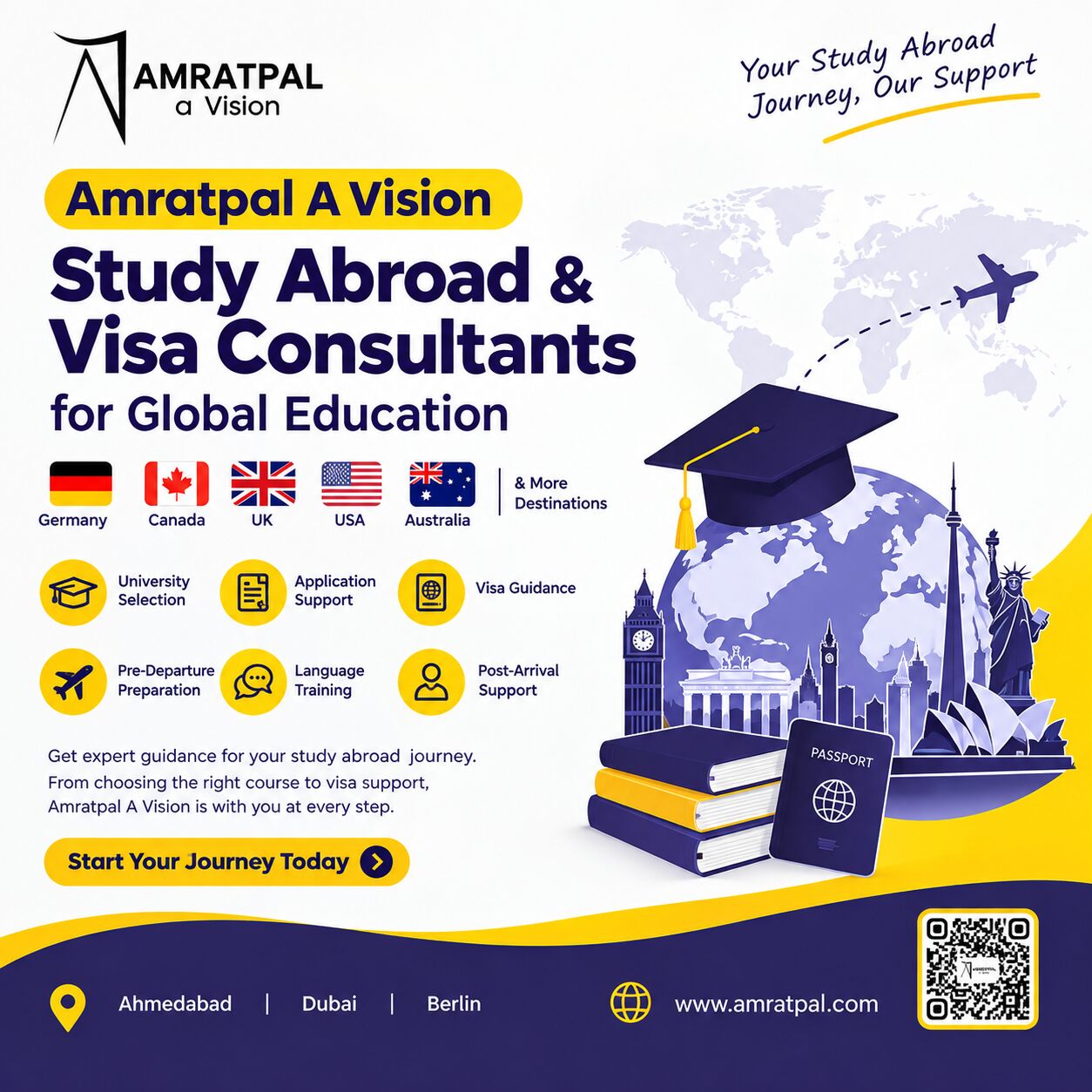 Mumbai, Education, Amratpal A Vision &ndash; Study Abroad & Visa Consultants For Global Education