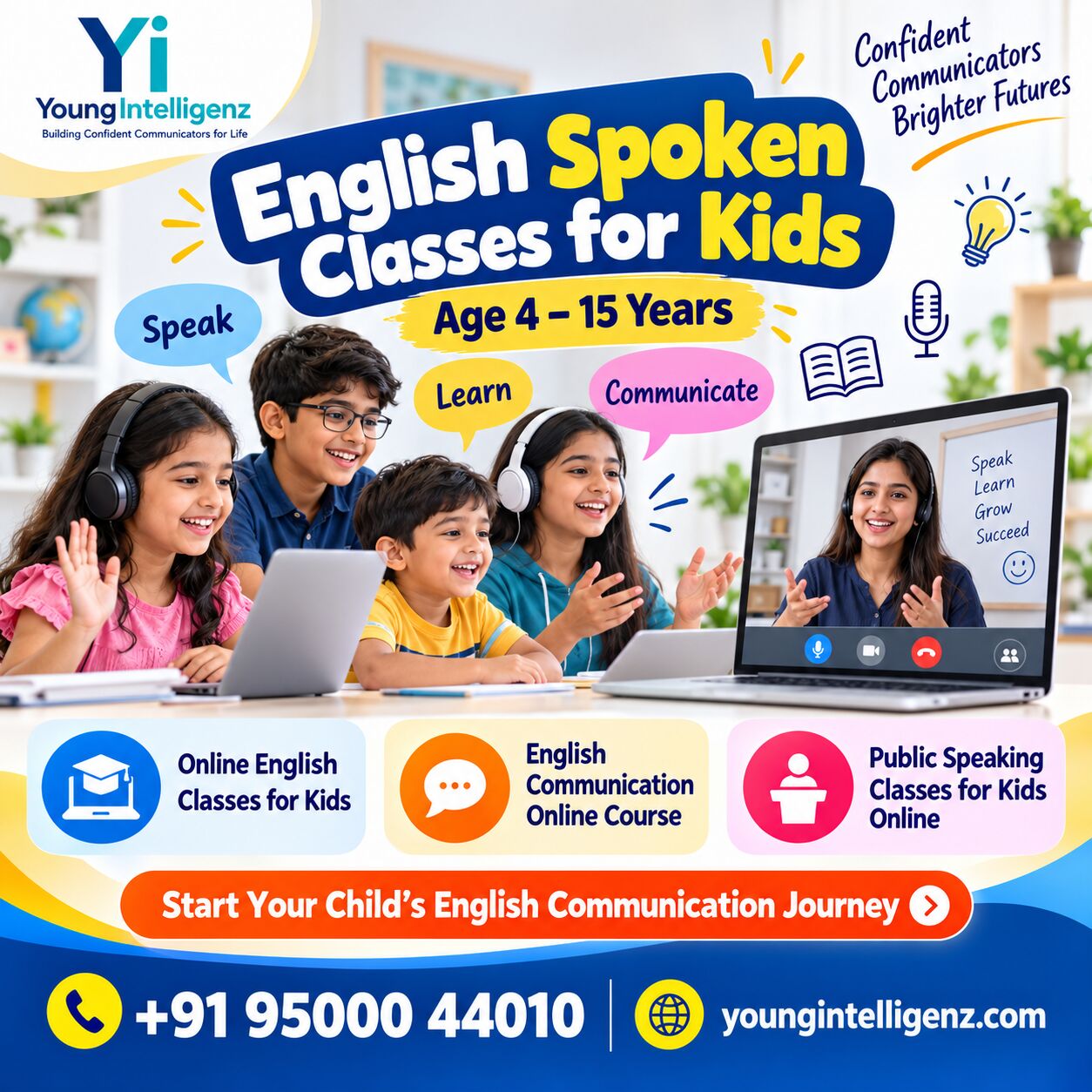 Chennai, Training, English Spoken Classes For Kids &ndash; Young Intelligenz