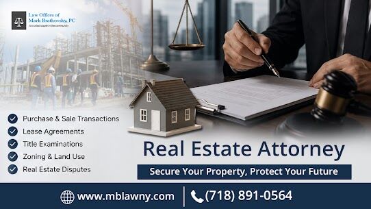 New York, Legal, Brooklyn Real Estate Attorney - Law Offices Of Mark Bratkovsky, PC