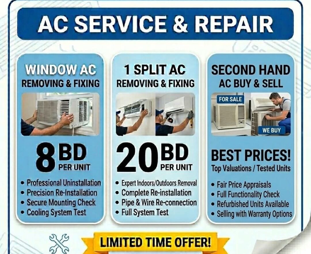 Manama, Appliances, Service And Maintenance AC Fridge Freezer Washing Machine
