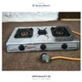 SAR 80,  Geepas 3 Burner Stove