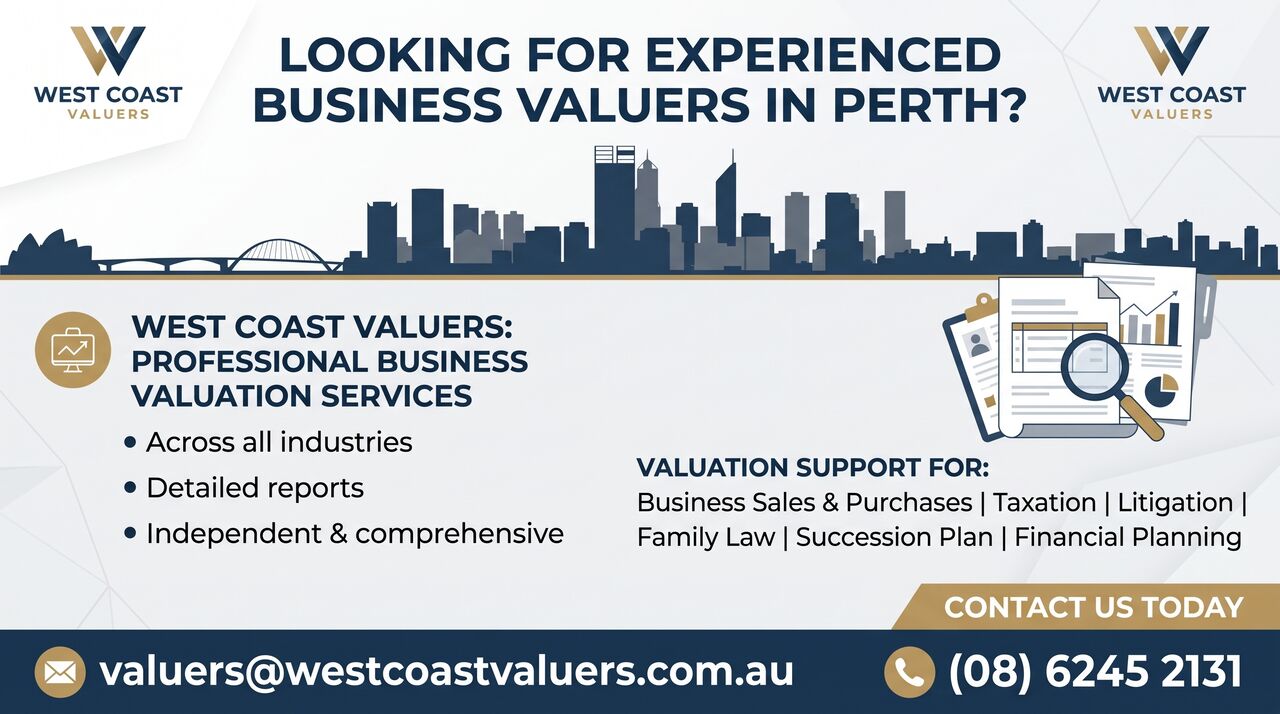 Perth, Real Estate, Business Valuers Perth | Professional Business Valuation Services