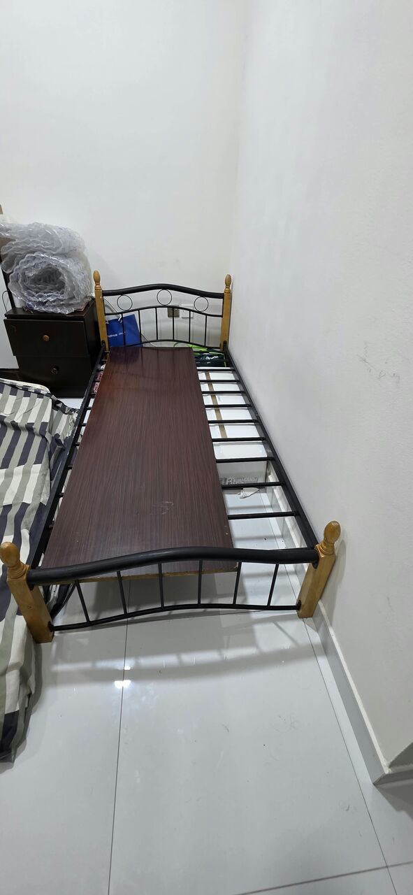 Umm Al Hassam, Furniture, BHD 15,  Metal And Wooden Bed