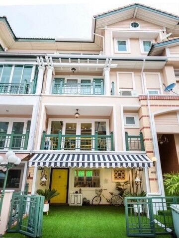 Bangkok, Villas, THB 89000,  24 Sq. Feet,  HR 10502 ให้เช่าทาวน์โฮมหรู 4 ชั้นย่านเลียบ