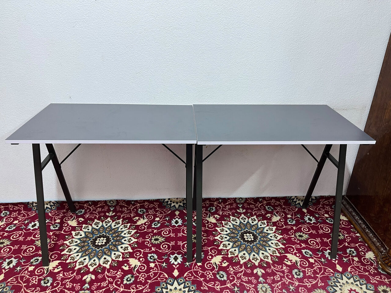Umm Al Hamam, Furniture, SAR 90,  Wooden Computer / Study Table (Metal Frame)