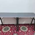 SAR 90,  Wooden Computer / Study Table (Metal Frame)