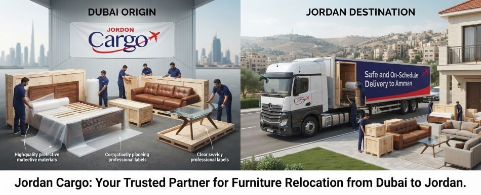 Sharjah, Cargo, Furniture Movers From UAE To Jordan