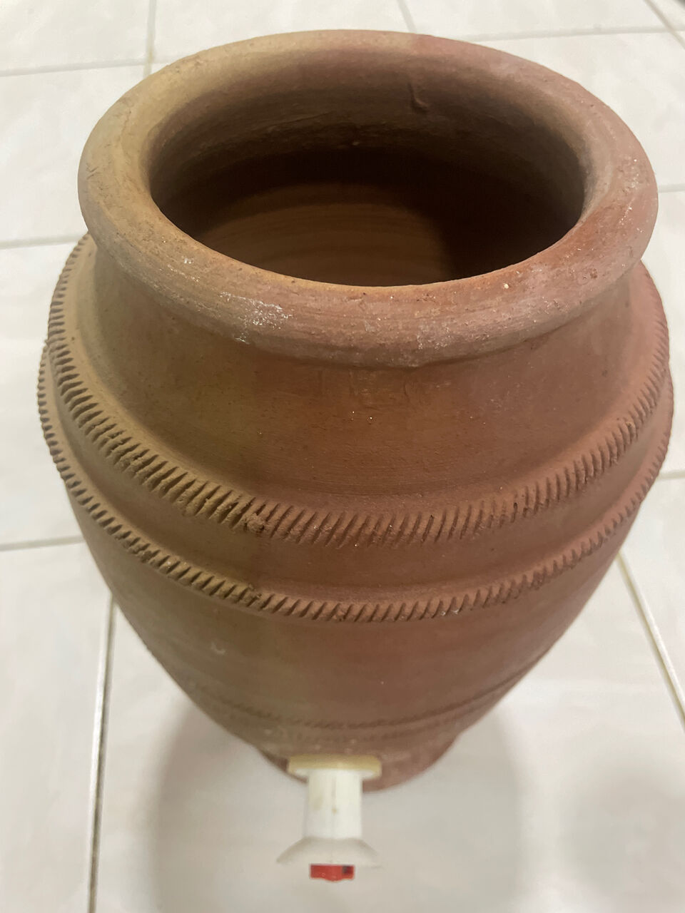 Al-Yarmouk, Appliances, SAR 60,  Earthenware Water Pot With Spigot, 100% Natural Clay Terracotta Water Cooler