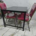 SAR 850,  Commercial 2 Tables And 8 Chairs Dining Set For Sale (Bofia / Restaurant)