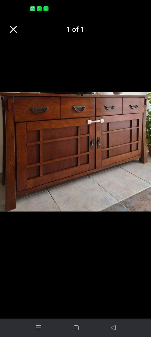 Khobar, Furniture, SAR 500,  Solid Wood Sideboard / Buffet -2 Drawers Plus 2 Doors