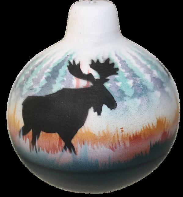 New York, Business, Morning Mist Moose Vase | Handcrafted Pottery Sale