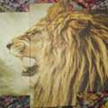 SAR 150, For Sale :5 Piece Lion Wall Canvas Decor