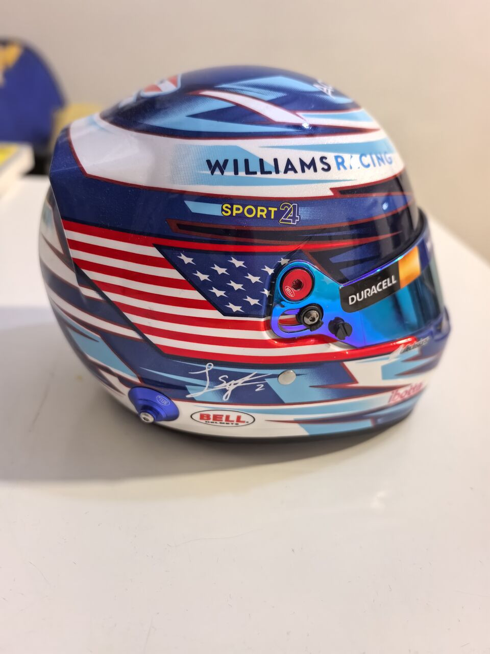 Al Waha, Collectibles, SAR 200,  1:5 Spark Logan Sargeant Williams FW45 Mini Helmet