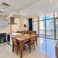 BHD 300/year,  1 BR,  Bahrain Juffair/High-end Apartment For Rent Furnished With All Electricity Including Plug