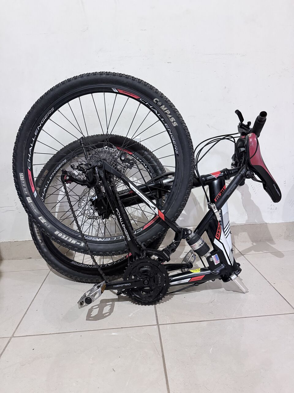 Jeddah, Bicycles, SAR 500,  Challenger Foldable Dual Suspension Bike For Sale