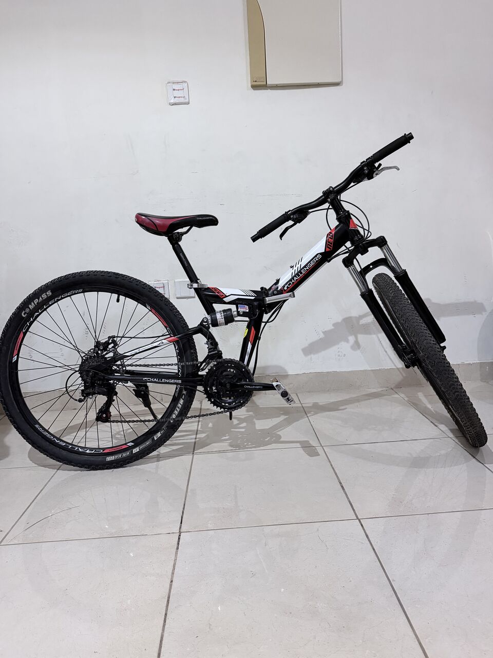Jeddah, Bicycles, SAR 500,  Challenger Foldable Dual Suspension Bike For Sale