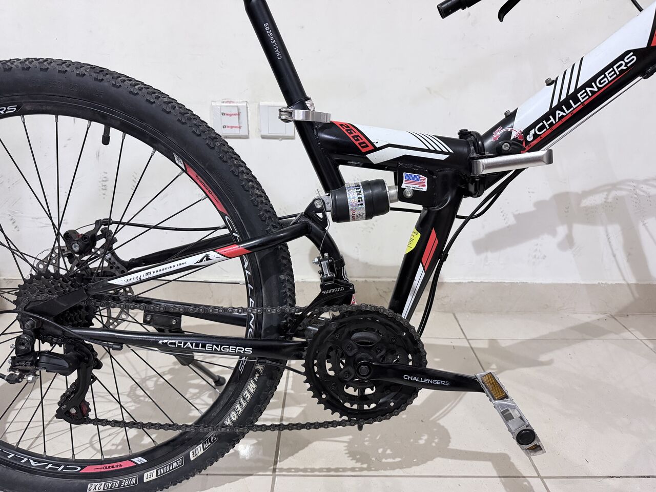 Jeddah, Bicycles, SAR 500,  Challenger Foldable Dual Suspension Bike For Sale