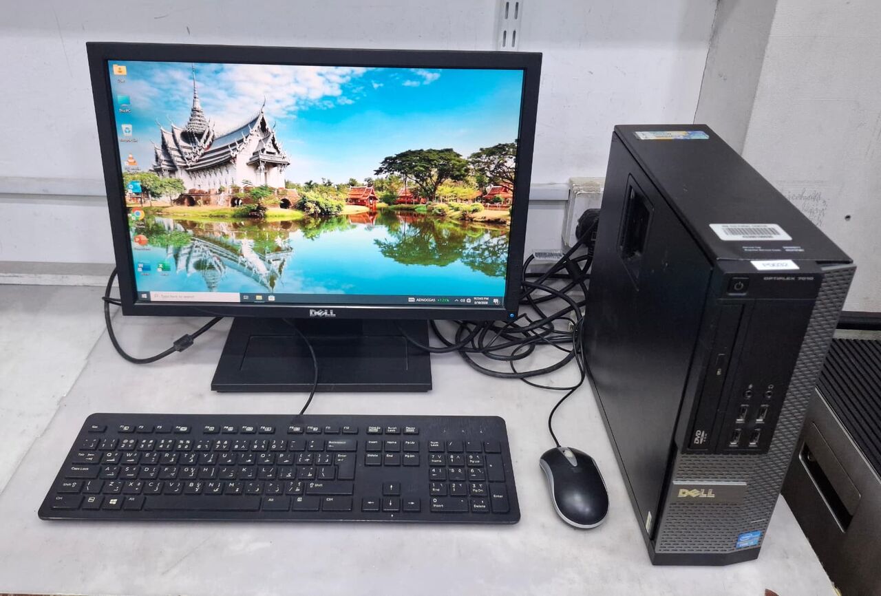 Manama, Computers, BHD 32,  Lowest Price Offer DELL Core I5 Computer Full Set + DELL 19" Wide Monitor Price 32BD Only