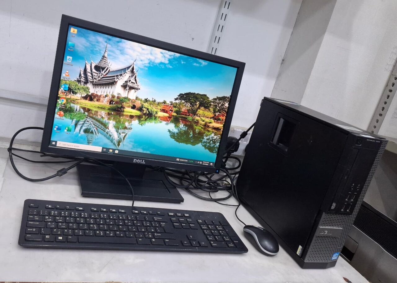Manama, Computers, BHD 32,  Lowest Price Offer DELL Core I5 Computer Full Set + DELL 19" Wide Monitor Price 32BD Only