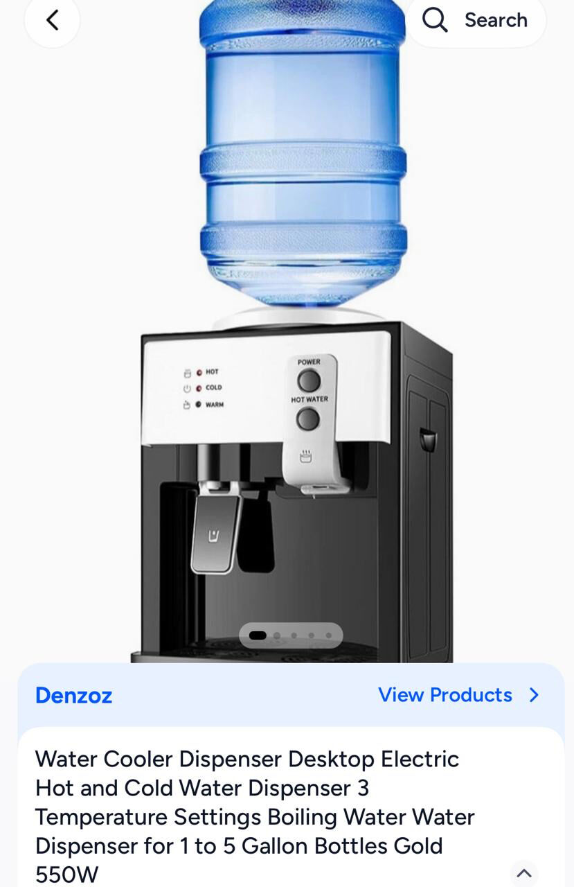 Al Sulaymaniyyah, Electronics, SAR 159,  Water Dispenser