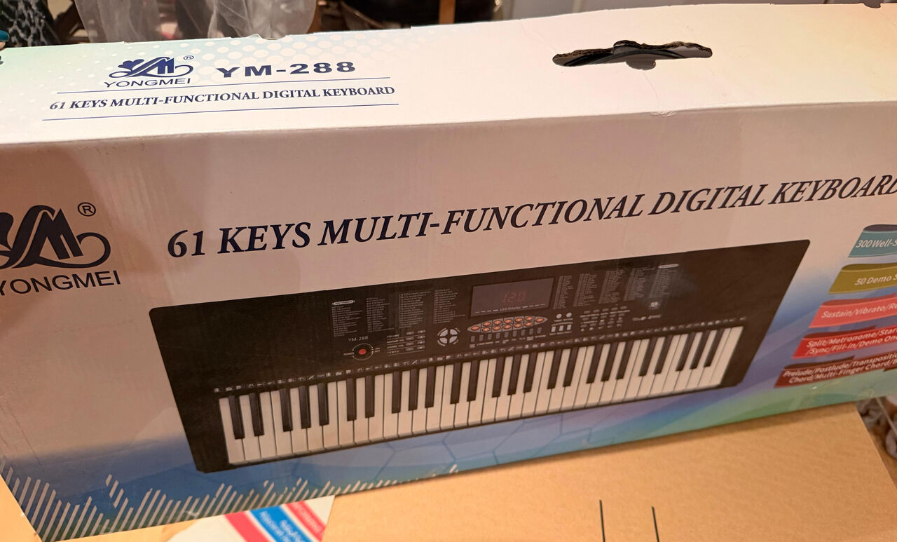 Al Sulaymaniyyah, Home Audio, SAR 350,  Multifunctional Keyboard With Box