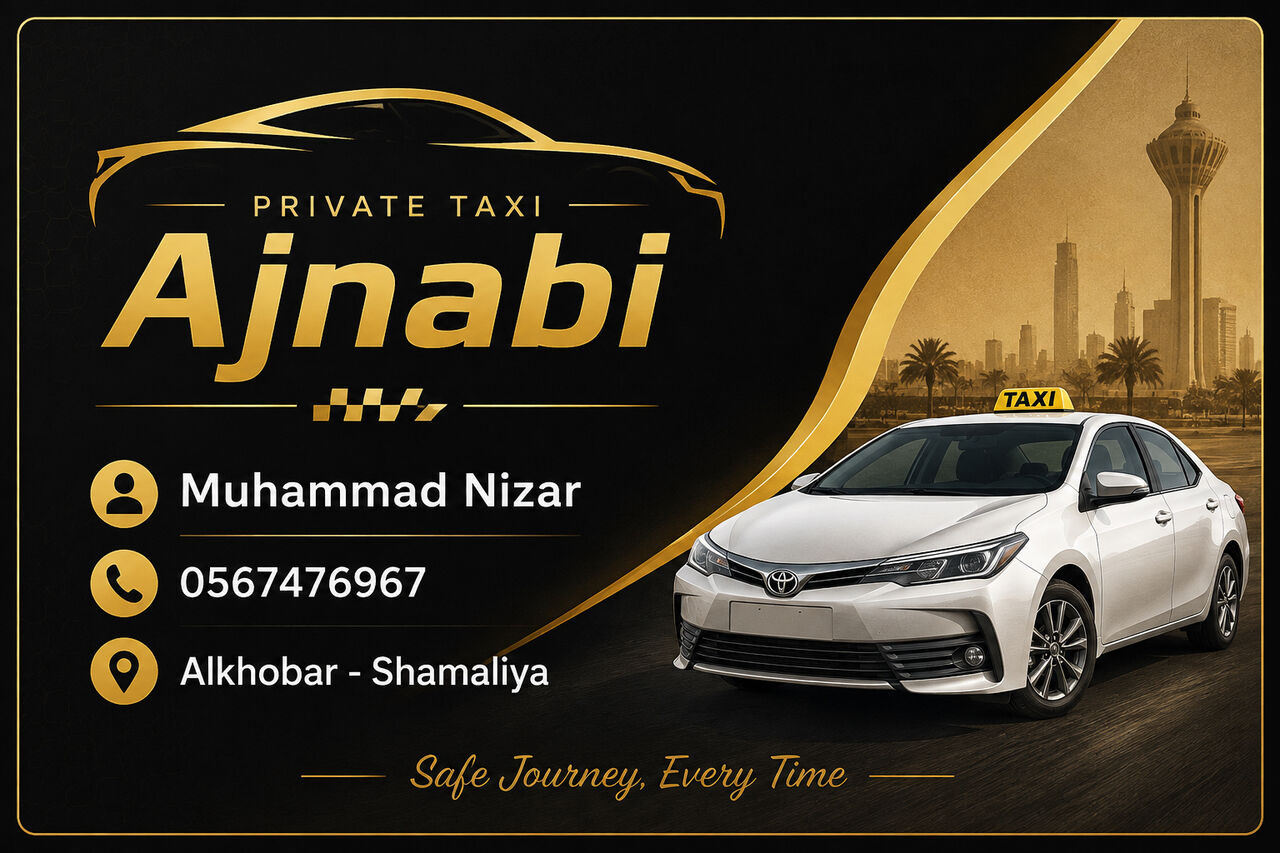 Jubail, Travel, Private Taxi
