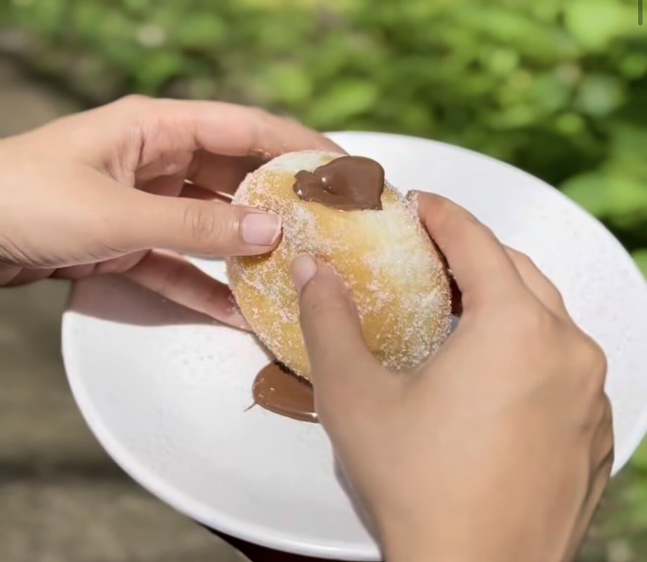 Yanbu, Food, SAR 8,  Nutella Bomboloni