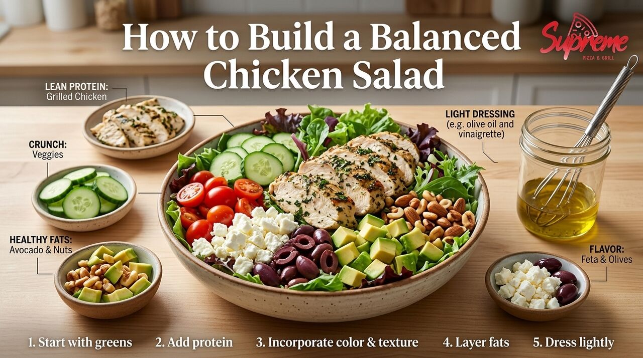 U.S. Virgin Islands, Food & Drink, Grilled Chicken Salad: A Fresh And Flavorful Meal Guide