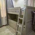 SAR 800,  3 Months Old Bunk Bed: Double Ducker Kids Bed With Matresss