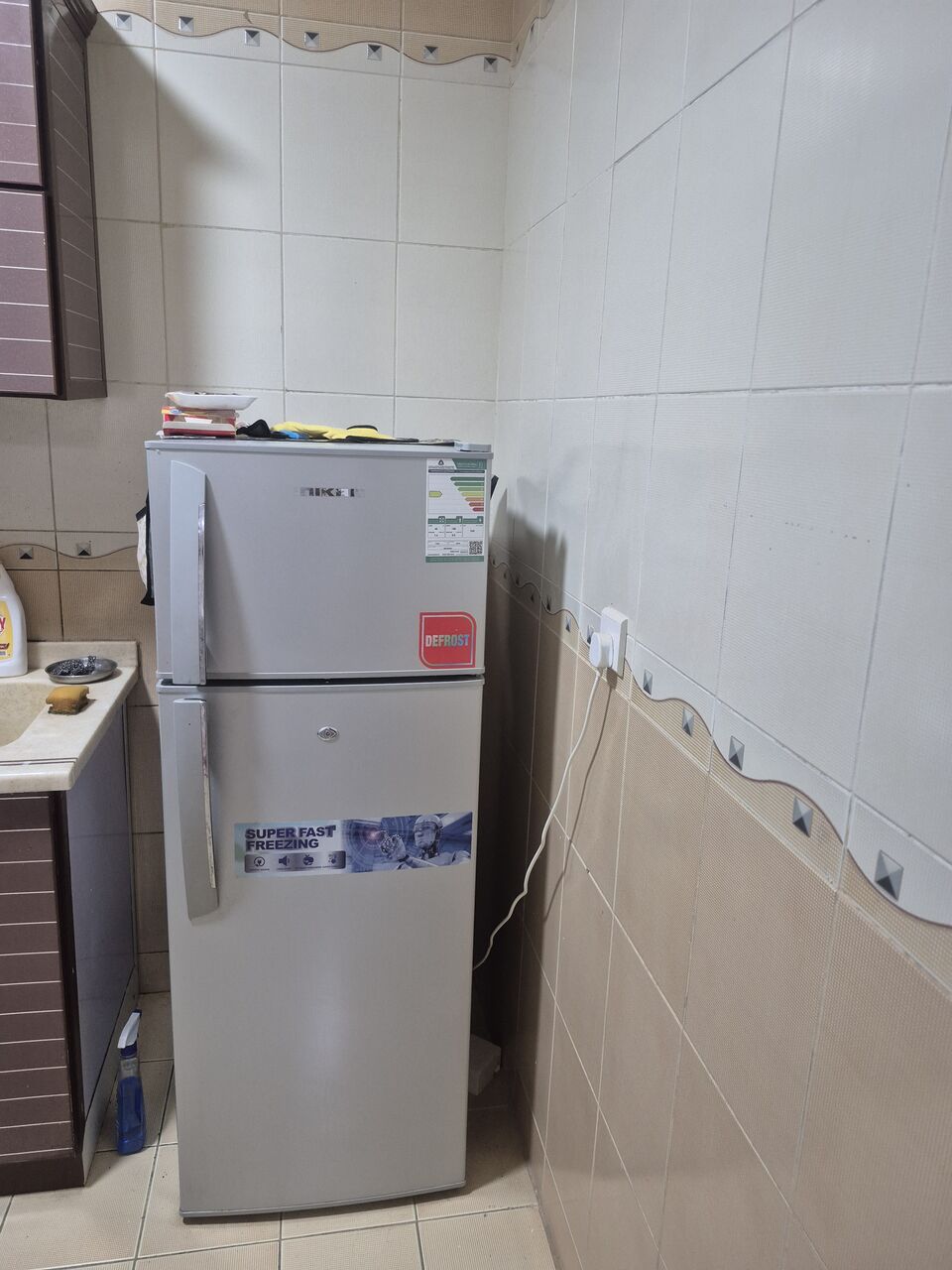Hara, Appliances, SAR 550,  Refrigerator 206 L Make Nikai For Sale